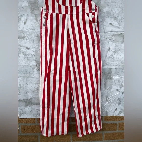 LISA SAYS GAH Lucy Overall - Pomodoro Stripe size S/XS - Picture 9 of 17